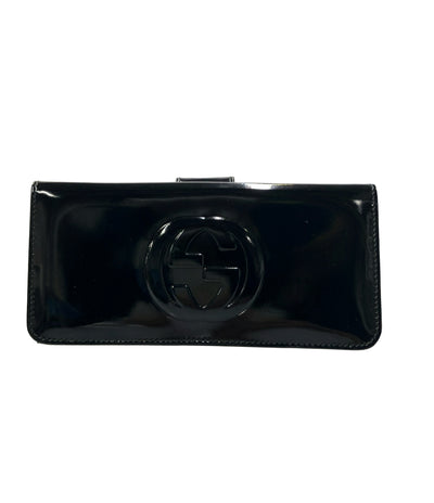 GUCCI ダブルホック 長財布 エナメル 035 3731 1922 5 レディース グッチ