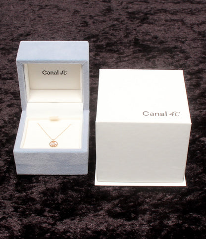 美品 canal4℃ ネックレス K7 CZ レディース カナルヨンドシー