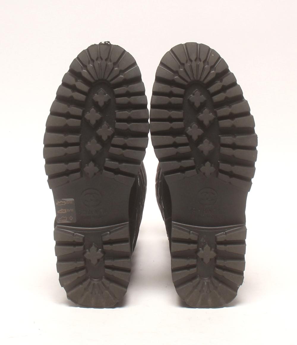 シャネル エンジニアブーツ G29477 レディース SIZE 37 CHANEL