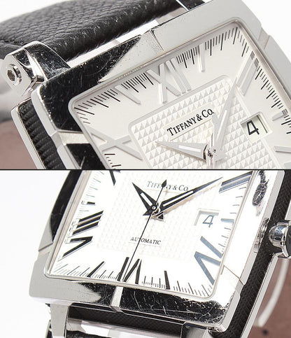 TIFFANY&Co. 腕時計 アトラス ジェント スクエア オートマティック 自動巻き ホワイト Z1100.70.12 メンズ ティファニー