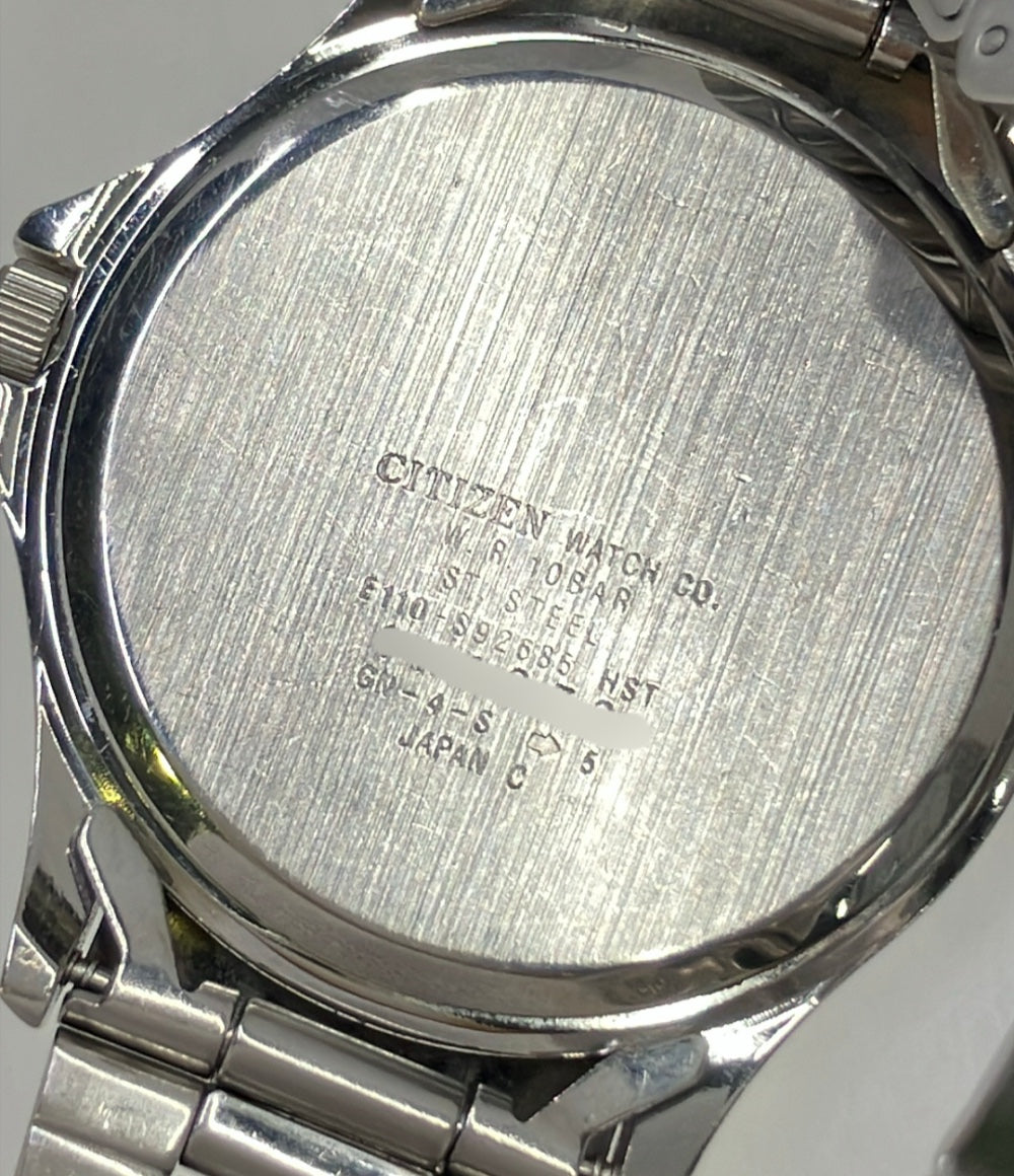 CITIZEN 腕時計 OXYエコドライブ ソーラー E110-S92685 メンズ シチズン