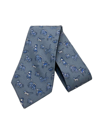 HERMES ネクタイ シルク100% 963 IA メンズ エルメス