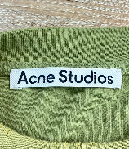 Acne Studios 半袖Tシャツ スプレーヴィンテージ 加工 ロゴ FN-UX-TSHI000013 メンズ SIZE S アクネ ストゥディオズ