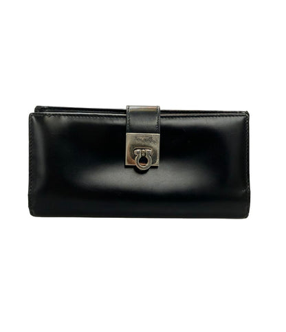 訳あり Salvatore Ferragamo 長財布 レザー ガンチーニ IR 229238 レディース サルヴァトーレフェラガモ