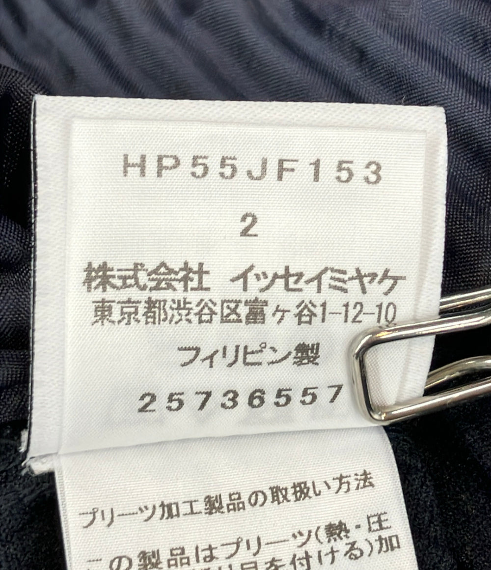 HOMME PLISSE ISSEY MIYAKE イージーパンツ ロング BASIC pleated tapered pants HP55JF153 メンズ SIZE 2 (M) オム プリッセ イッセイミヤケ