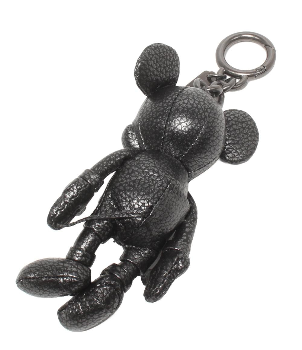 美品 COACH Disney チャーム キーリング キーホルダー ミッキーマウス レザー レディース コーチ ディズニー