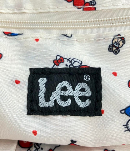 Lee grove トートバッグ ショルダーバッグ スクエアキャンバストートバッグ 2WAY 斜め掛け ハローキティ コットン レディース リー グローブ