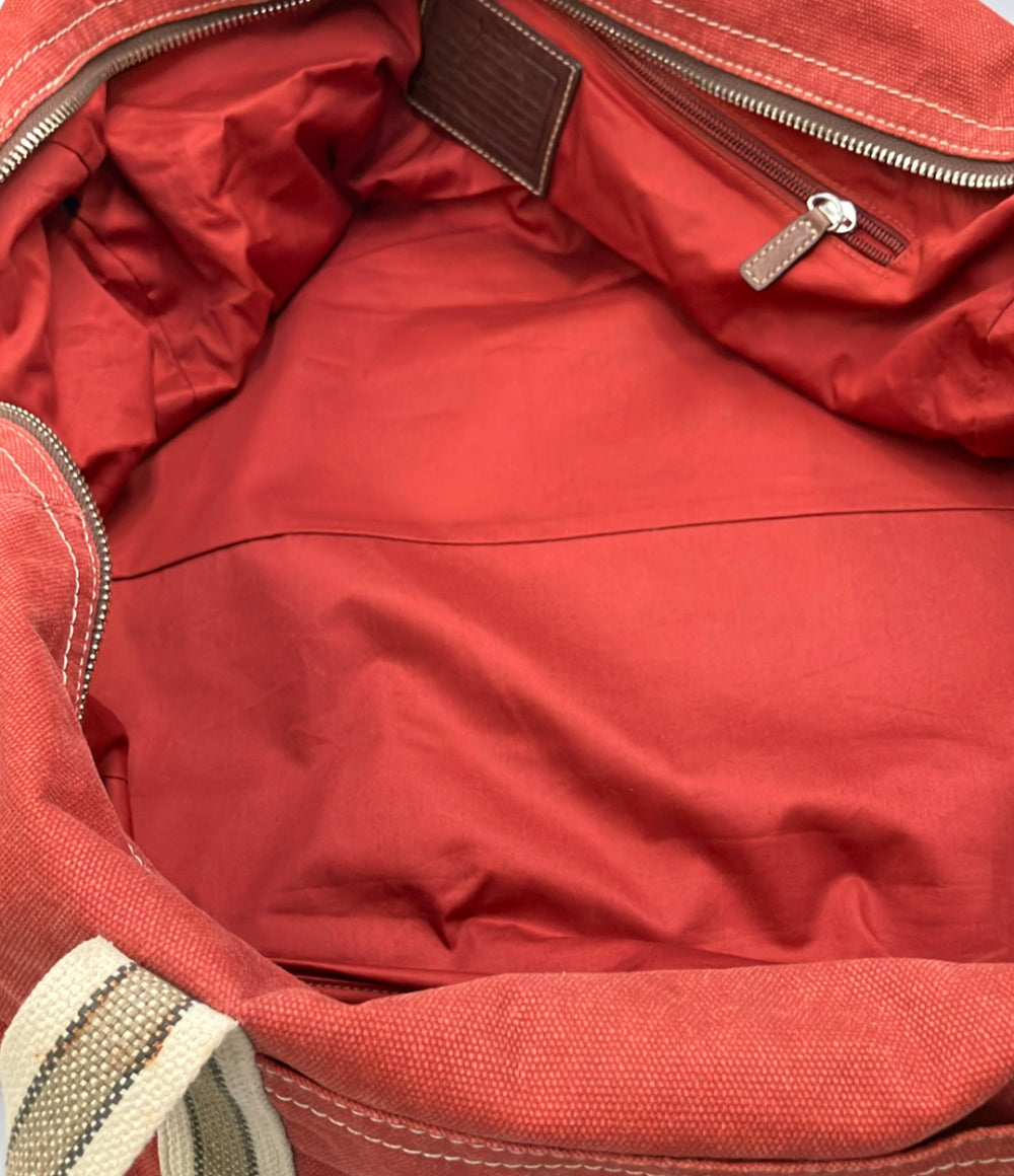 COACH 2WAY キャンバス ボストンバッグ ショルダーバッグ 斜め掛け F70380 レディース メンズ コーチ