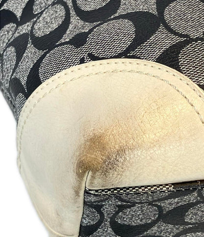 COACH 2way トートバッグ ショルダーバッグ 斜め掛け シグネチャー 13191 レディース コーチ