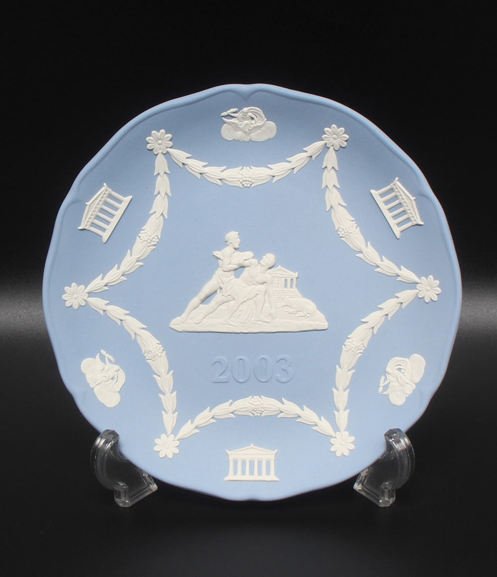 WEDGWOOD イヤープレート 飾り皿 18cm 2003 ウエッジウッド