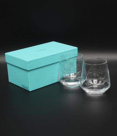 美品 Tiffany & Co. グラス タンブラー 2点セット ペア 1837 ティファニー