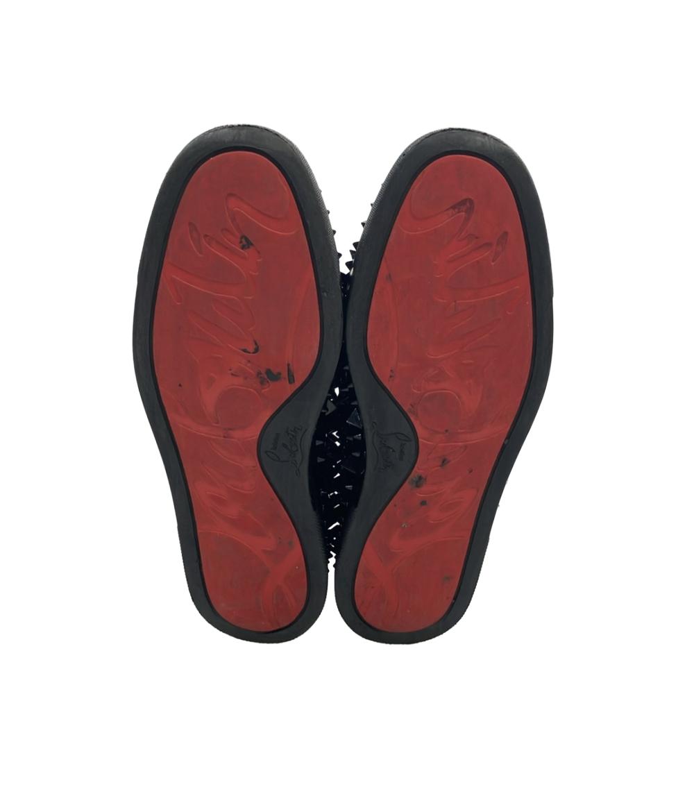 クリスチャンルブタン スリッポン スタッズ メンズ SIZE 39 1/2 (XS