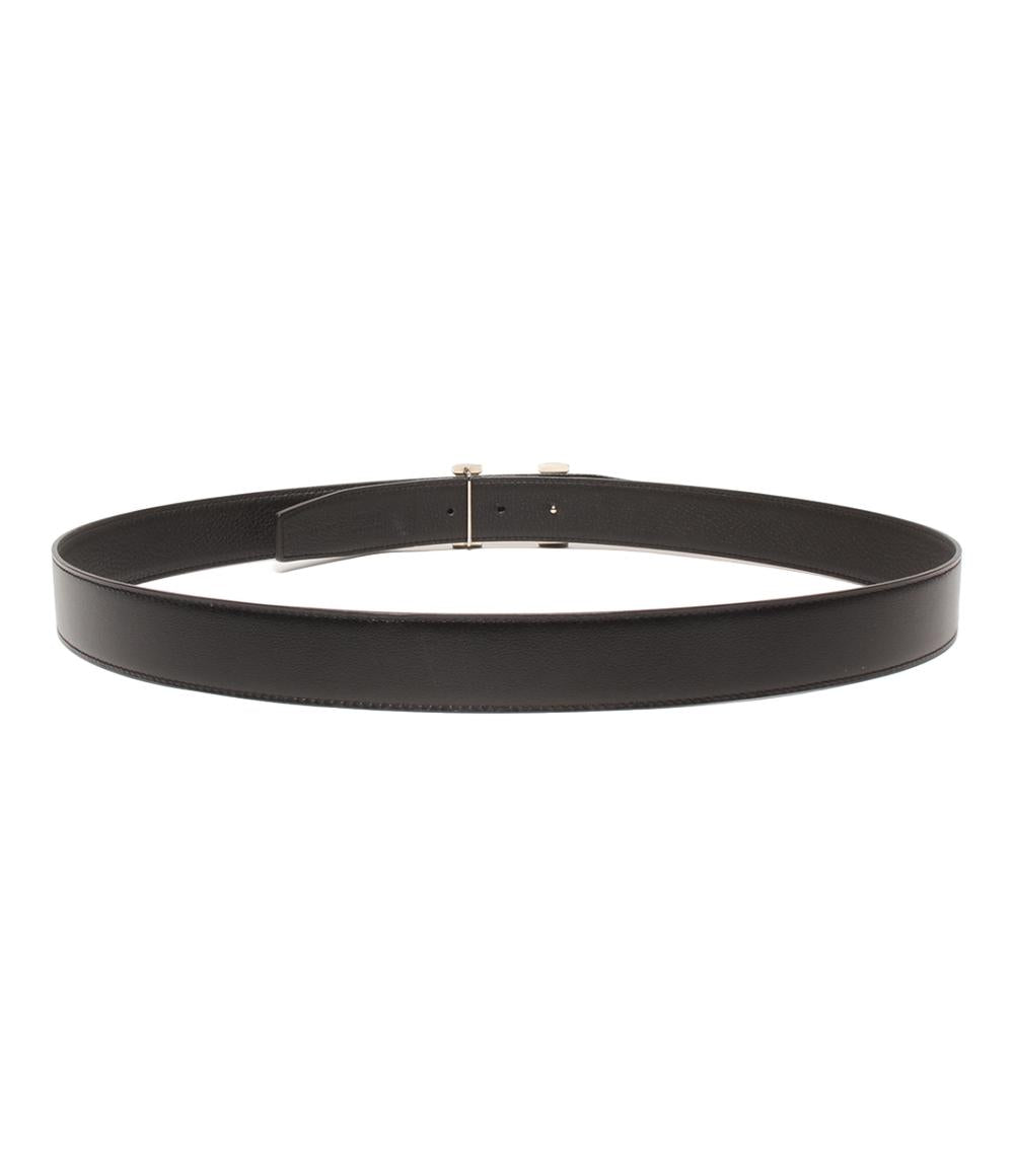 エルメス ベルト D刻印 シルバー金具 Hバックル リバーシブル メンズ HERMES