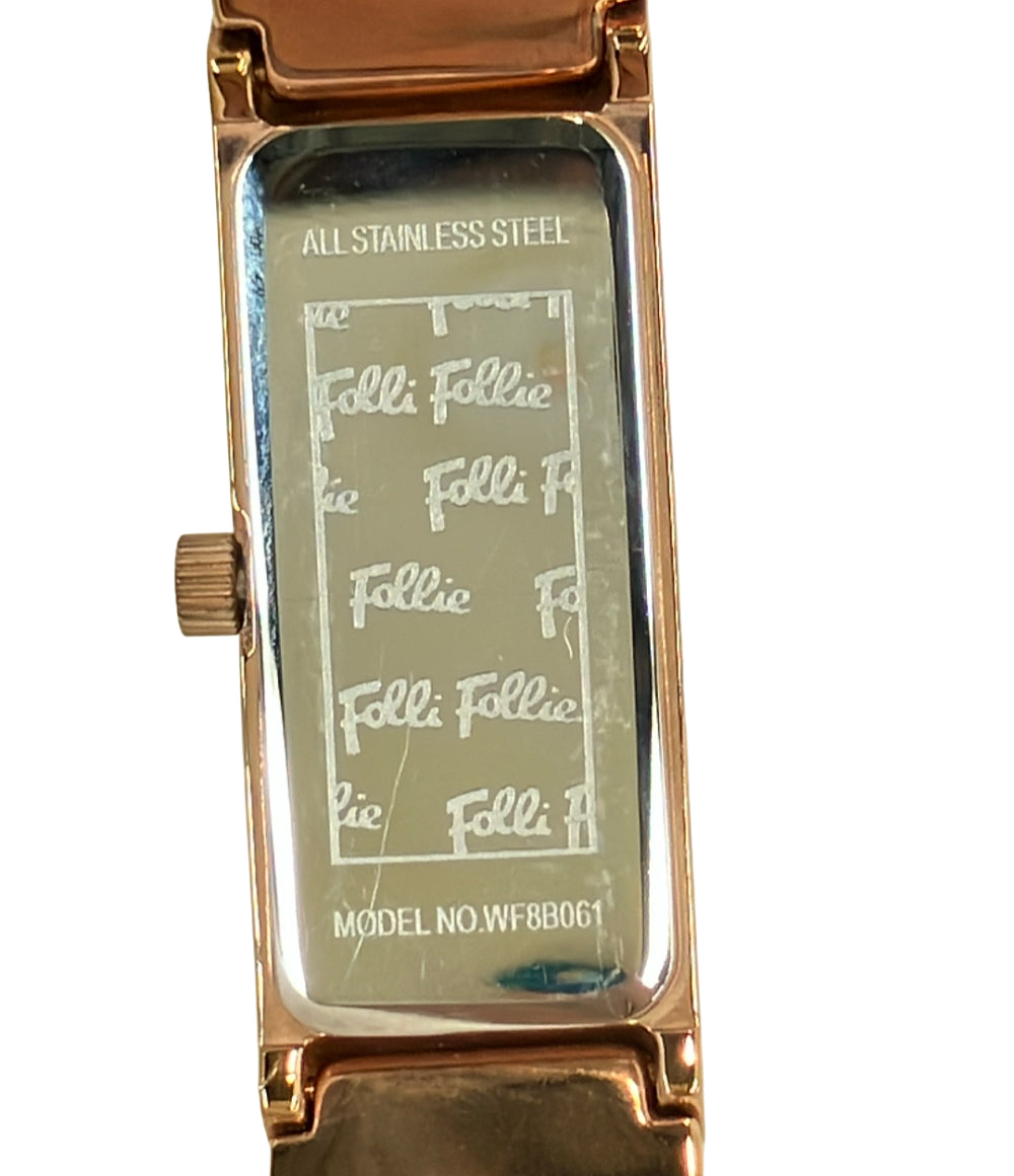 美品 Folli Follie 腕時計 レディース フォリフォリ