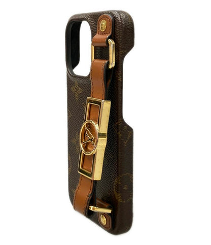 LOUIS VUITTON スマホケース iPhone13Pro バンパー ドフィーヌ 13Pro モノグラム M81214 レディース メンズ ルイ・ヴィトン