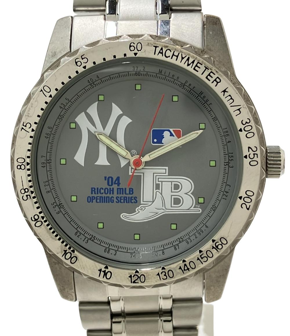 RICOH 腕時計 2004年MLB開幕戦記念 クオーツ グレー メンズ リコー