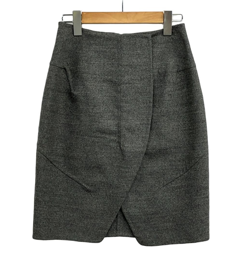美品 イヴ・サンローラン 膝丈スカート レディース YVES SAINT LAURENT