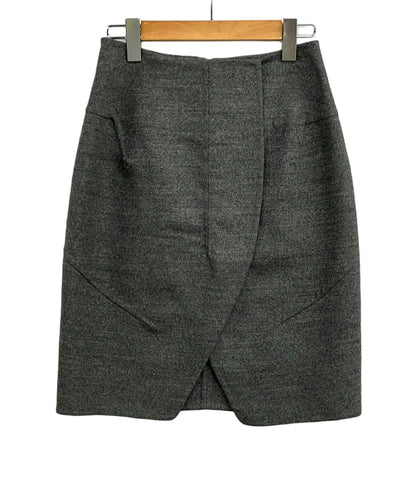 美品 イヴ・サンローラン 膝丈スカート レディース YVES SAINT LAURENT