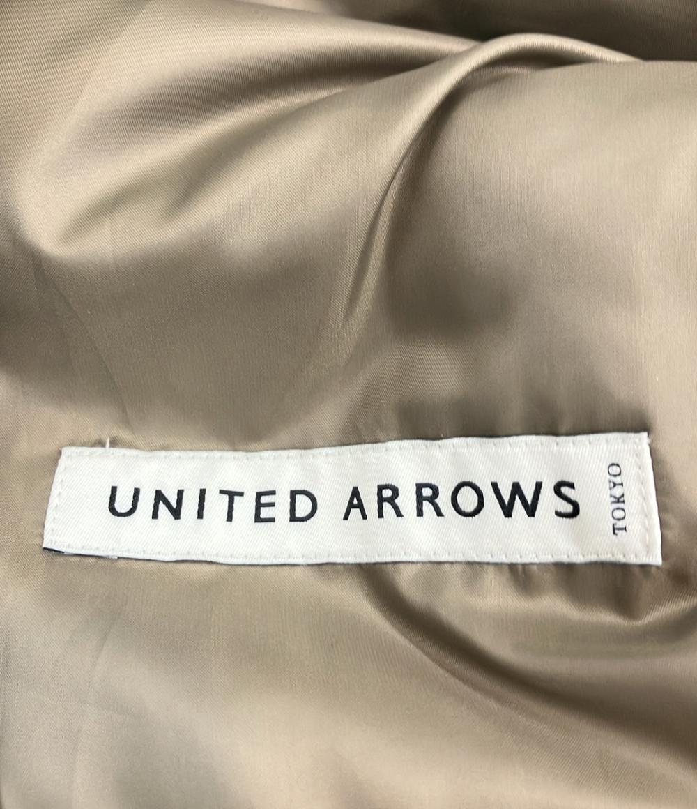 UNITED ARROWS ダウンコート ガウン ADS 撥水 Aライン スナップボタン ロング丈 1125-6-999109 メンズ SIZE M ユナイテッドアローズ