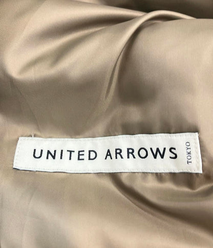 UNITED ARROWS ダウンコート ガウン ADS 撥水 Aライン スナップボタン ロング丈 1125-6-999109 メンズ SIZE M ユナイテッドアローズ