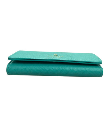 美品 LANVIN en Bleu カードケース 牛革 レディース ランバンオンブルー