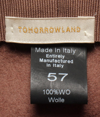 トゥモローランド ハット 中折れハット ウール レディース SIZE 57 TOMORROWLAND