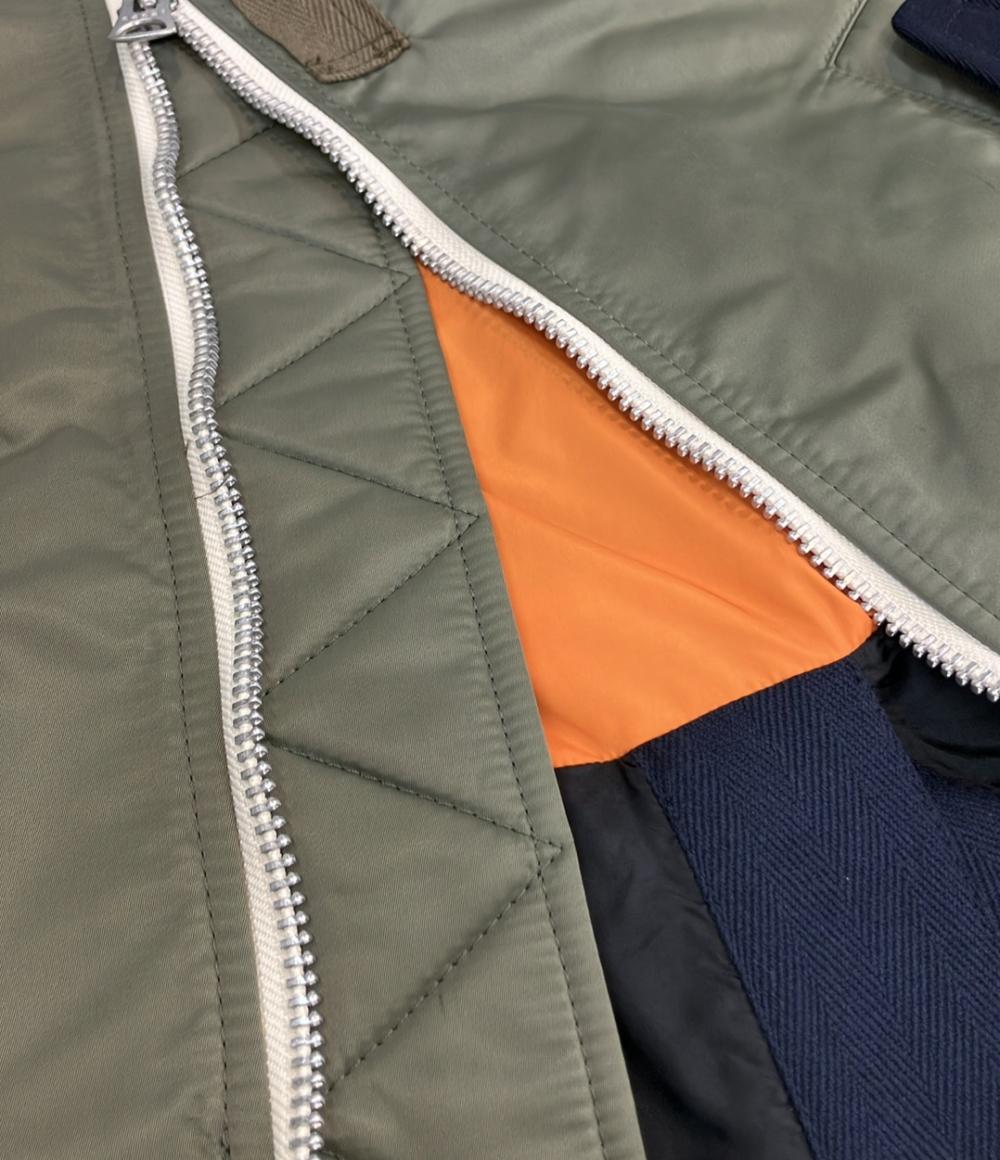 Sacai ブルゾン Wool Surge Nylon Twill Blouson 21-02660M メンズ