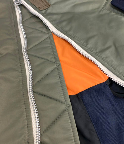 Sacai ブルゾン Wool Surge Nylon Twill Blouson 21-02660M メンズ SIZE 1 (S) サカイ
