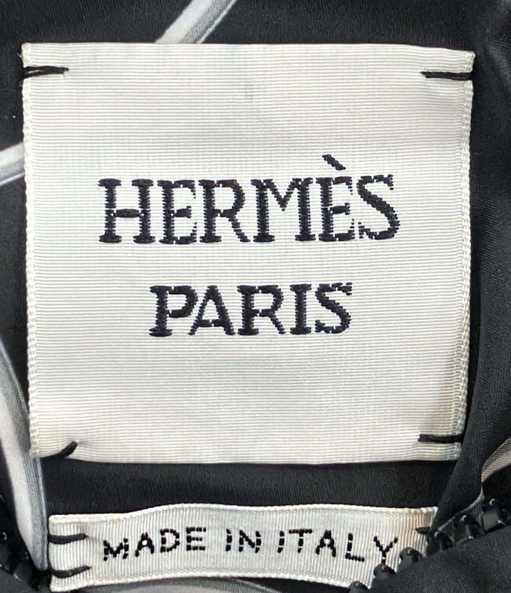 HERMES ダウンジャケット リバーシブル 27-7106 レディース SIZE 40 (S) エルメス