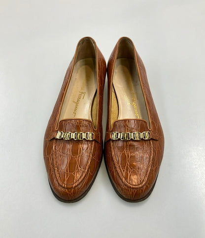 Salvatore Ferragamo ローファー ガンチーニ レディース SIZE 6 1/2 (24cm) サルヴァトーレフェラガモ