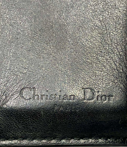 Christian Dior 三つ折り財布 カナージュ レディ ディオール ロータスウォレット レディース クリスチャンディオール