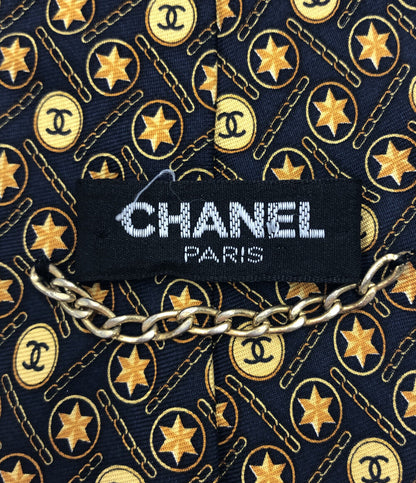 シャネル  ネクタイ シルク100％ ココマーク      メンズ  (複数サイズ) CHANEL