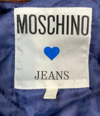 モスキーノジーンズ 中綿ジャケット チェック柄 レディース SIZE 1 (S) MOSCHINO JEANS