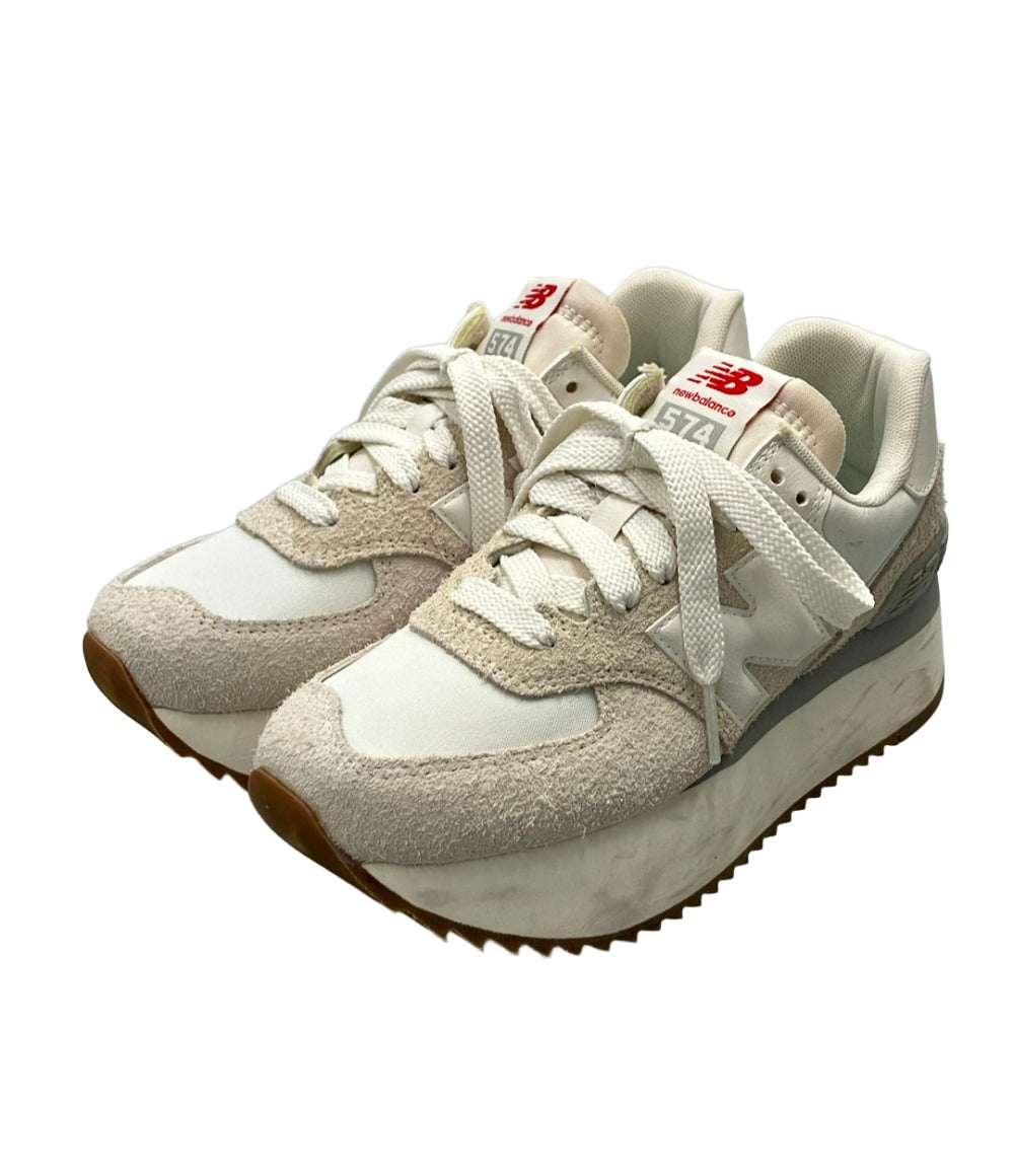 NEW BALANCE ローカットスニーカー 厚底 WL574ZQD レディース SIZE 23.5 ニューバランス