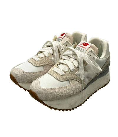 NEW BALANCE ローカットスニーカー 厚底 WL574ZQD レディース SIZE 23.5 ニューバランス