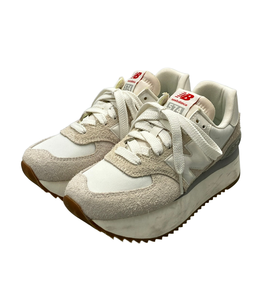 NEW BALANCE ローカットスニーカー 厚底 WL574ZQD レディース SIZE 23.5 ニューバランス