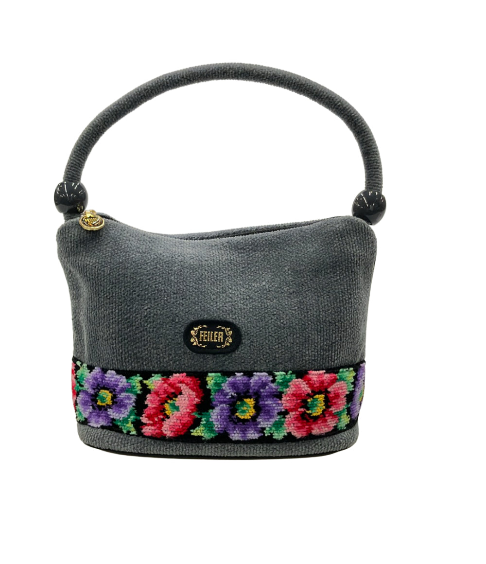 美品 FEILER ハンドバッグ 花柄 レディース フェイラー