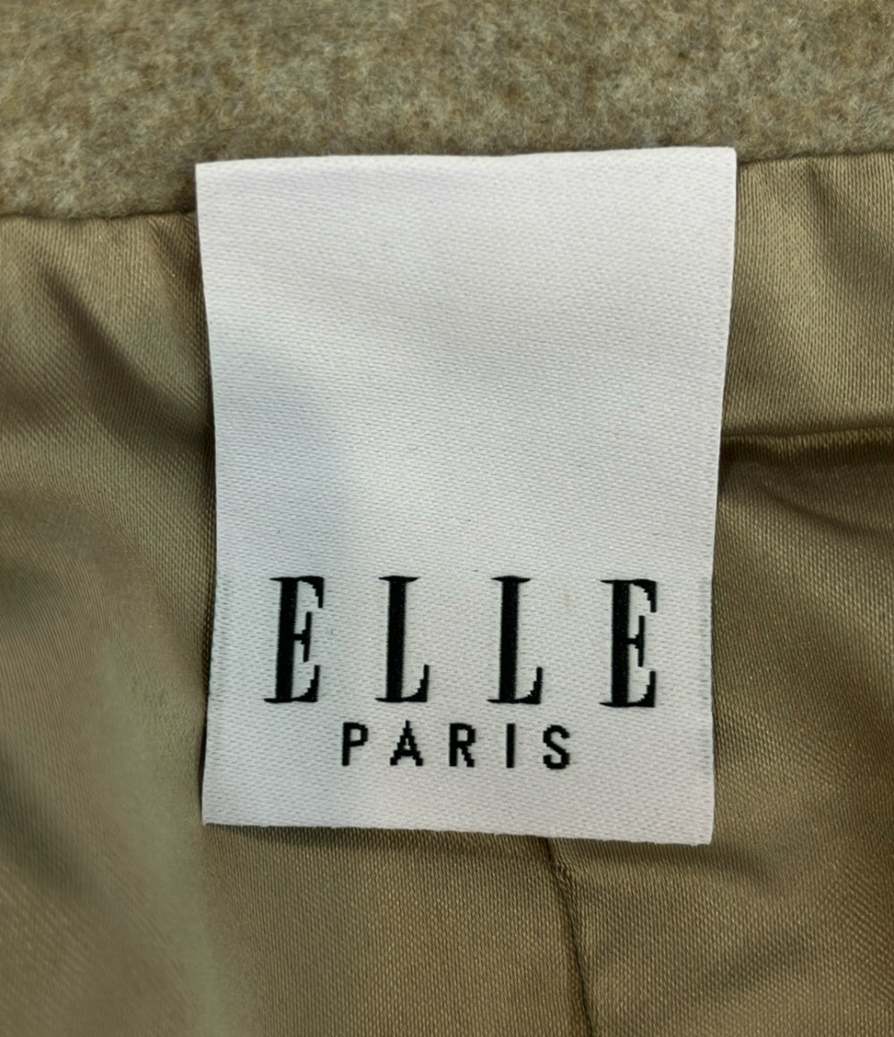 美品 エル チェスターコート 208490 レディース SIZE M ELLE
