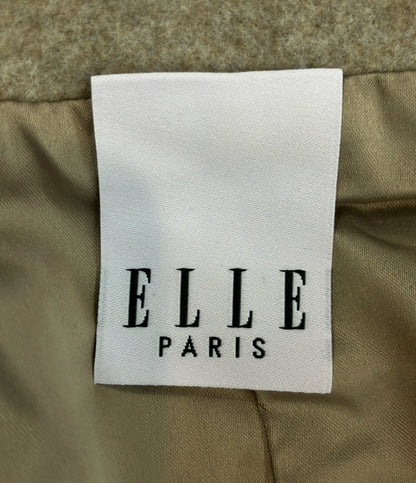 美品 エル チェスターコート 208490 レディース SIZE M ELLE