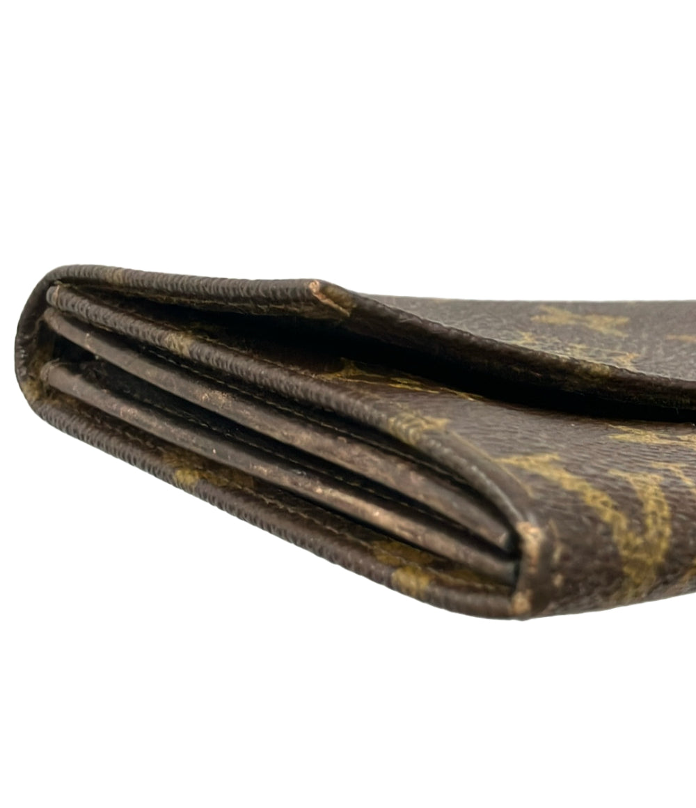 LOUIS VUITTON 長財布 ポシェット ポルトモネ クレディ モノグラム M61724 メンズ レディース ルイ・ヴィトン