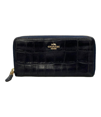 訳あり コーチ ラウンドファスナー長財布 レディース COACH