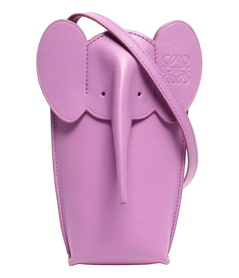 【美品】ロエベ エレファントポケット 美品 ロエベ ショルダーバッグ 斜め掛け エレファントポケット