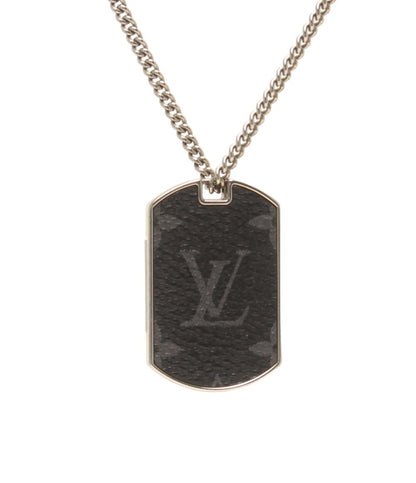 LOUIS VUITTON ネックレス コリエ プラーク モノグラムエクリプス ロケット M63640 D10129 メンズ ルイ・ヴィトン