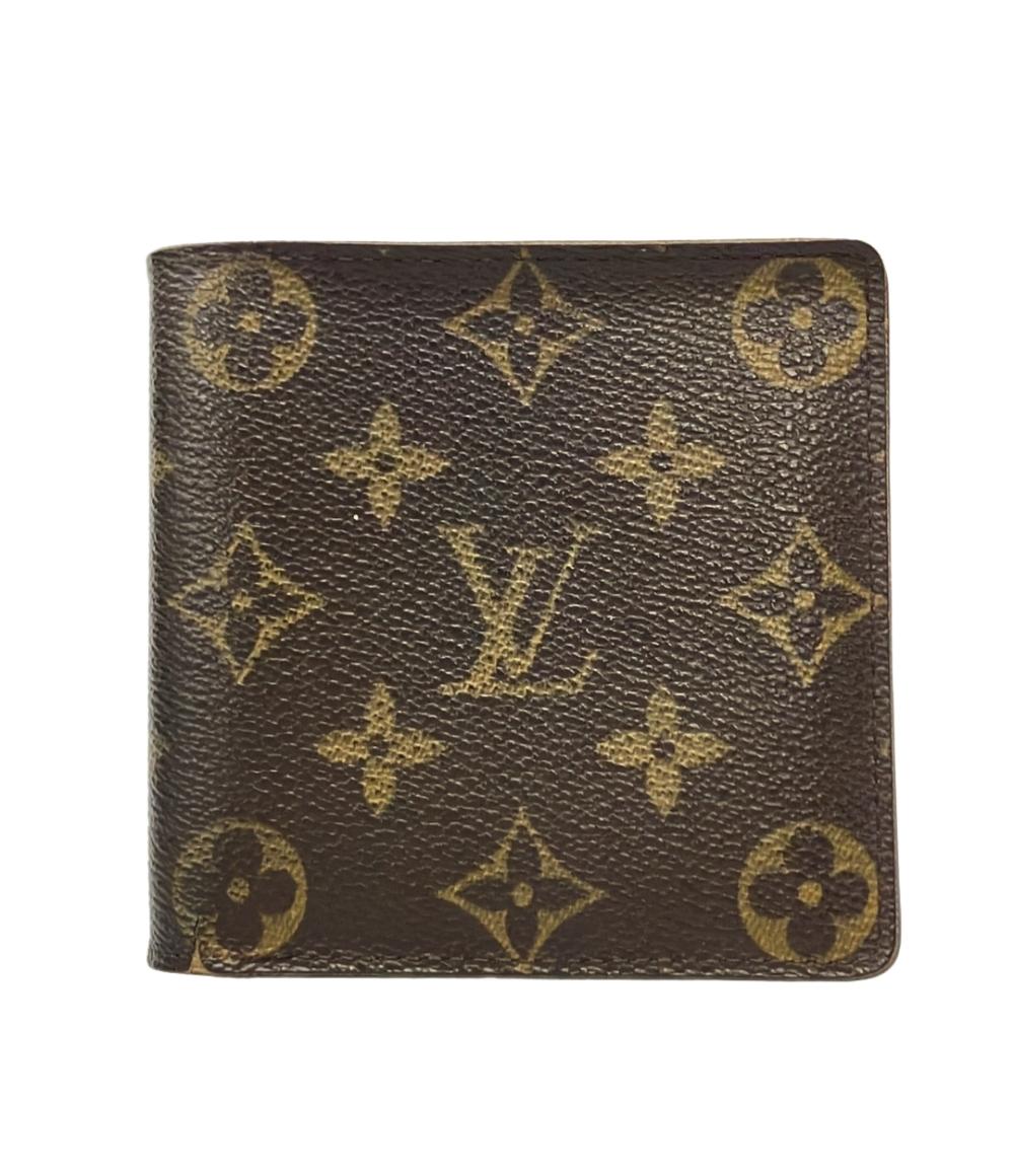LOUIS VUITTON 二つ折り財布 ポルト ビエ カルト クレディ モネ