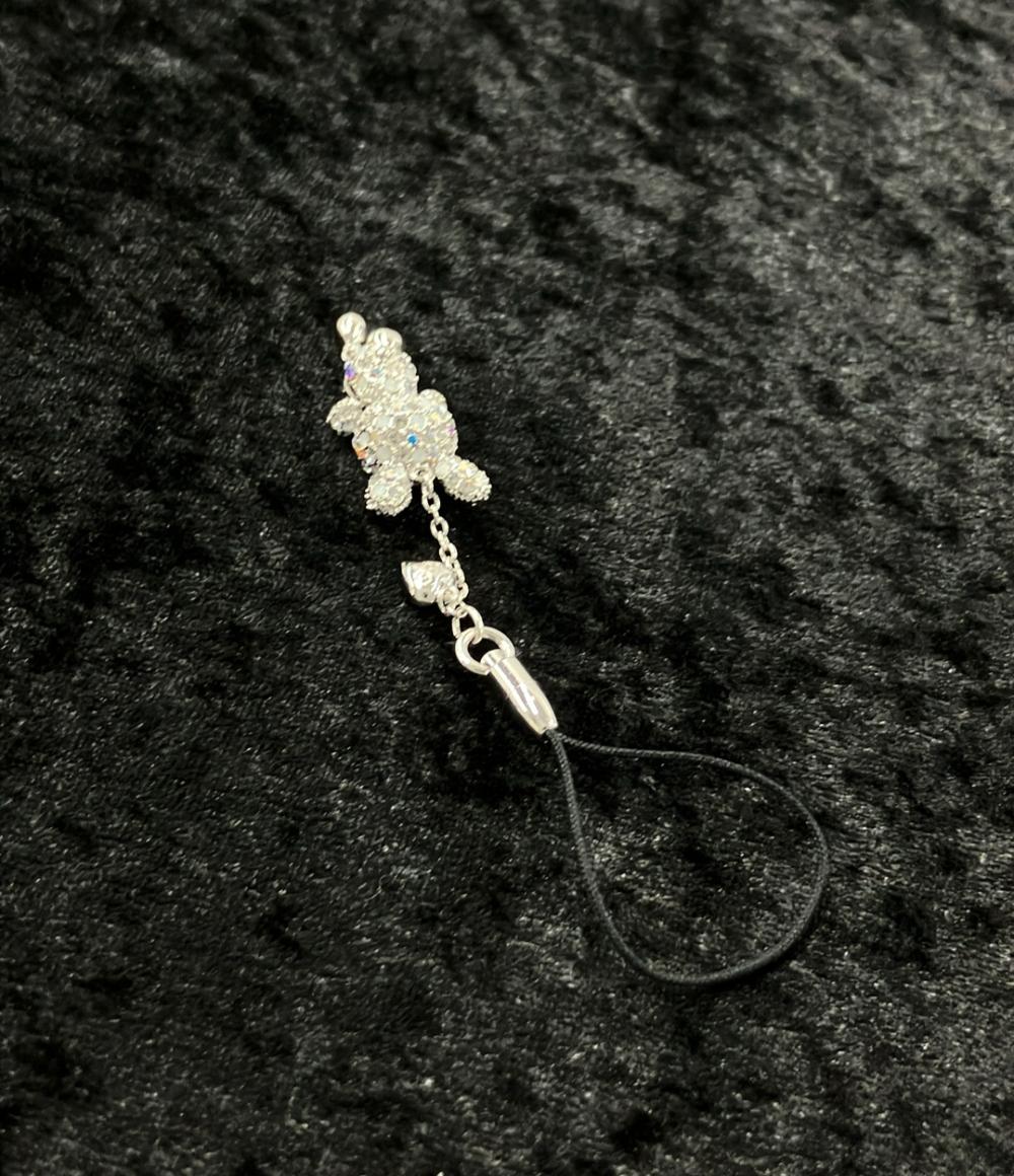 美品 スワロフスキー ストラップ ウサギモチーフ ラビットモチーフ 632750 レディース SWAROVSKI