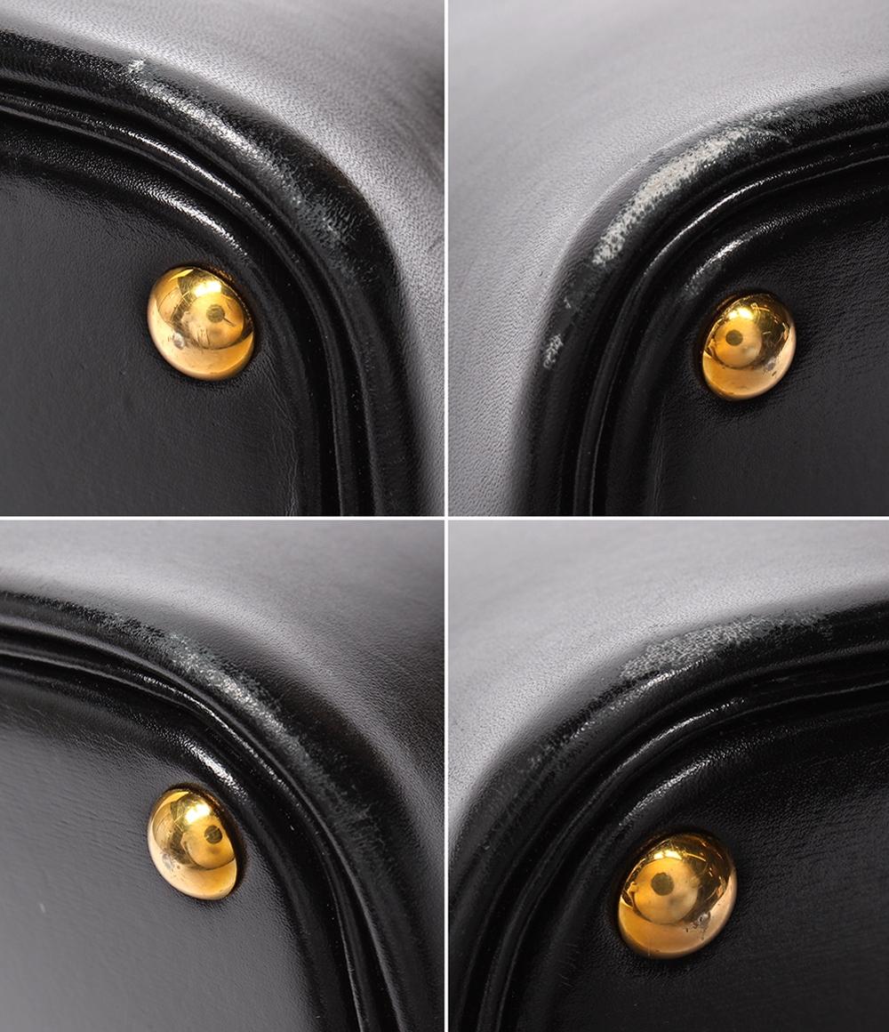 エルメス 2way ハンドバッグ ショルダーバッグ 肩掛け □A刻印 ゴールド金具 ボックスカーフ ボリード27 レディース HERMES