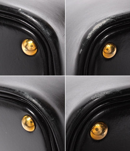 エルメス 2way ハンドバッグ ショルダーバッグ 肩掛け □A刻印 ゴールド金具 ボックスカーフ ボリード27 レディース HERMES