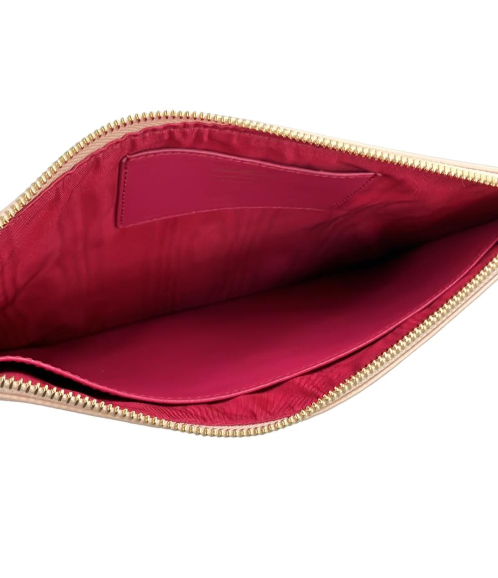 Salvatore Ferragamo クラッチバッグ レザー ガンチーニ GG-22D299 レディース サルバトーレフェラガモ