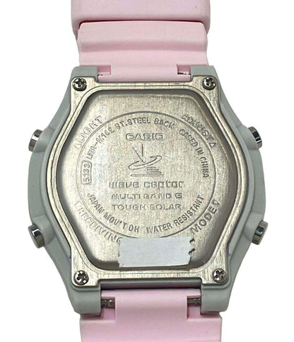 カシオ 腕時計 wave ceptor ソーラー ホワイト LWA-M142 レディース CASIO