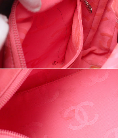 CHANEL トートバッグ シルバー金具 カンボンライン ラムスキン 10番台 レディース シャネル